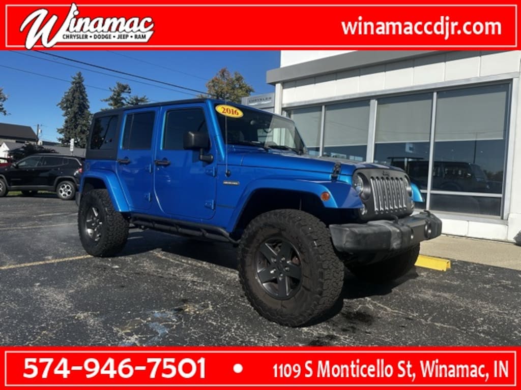 Used 2016 Jeep Wrangler Unlimited Sport SUV