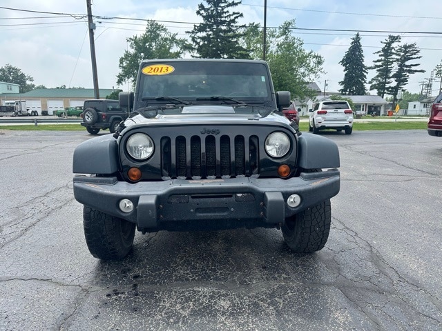 Used 2013 Jeep Wrangler Unlimited Sahara with VIN 1C4HJWEG2DL598525 for sale in Winamac, IN