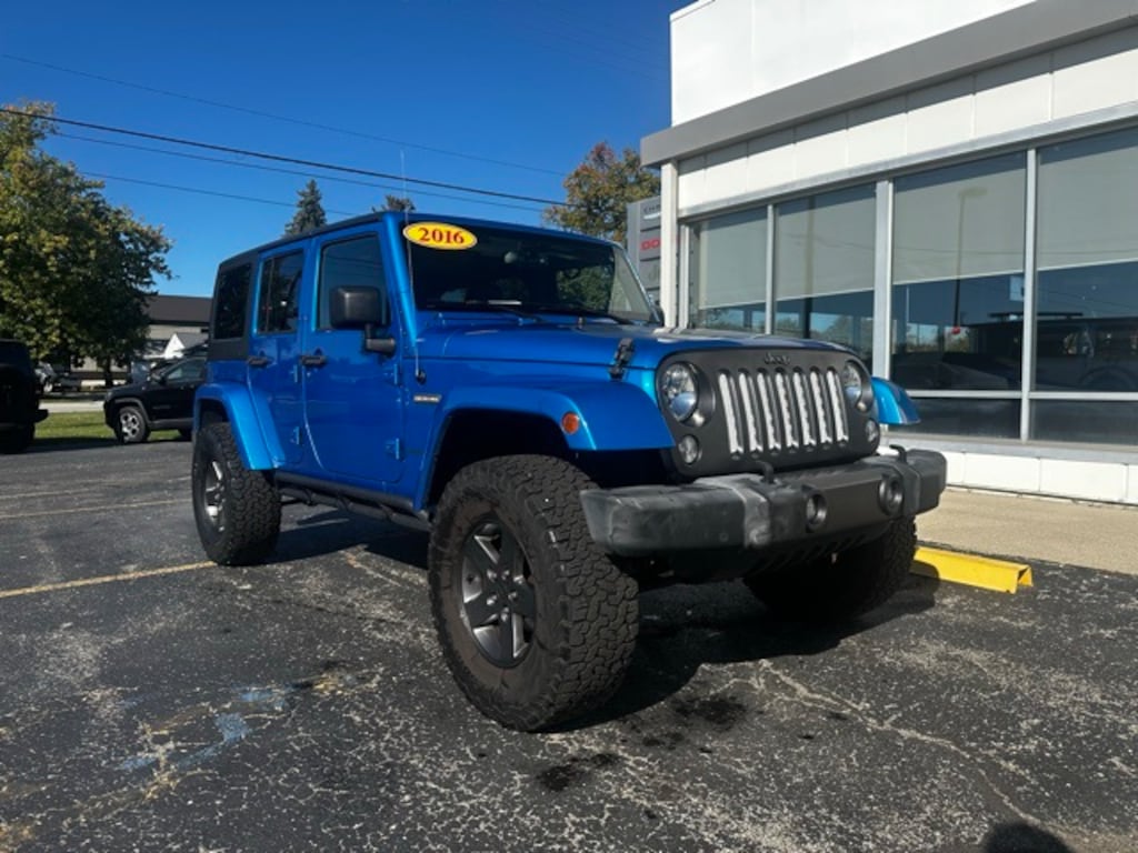 Used 2016 Jeep Wrangler Unlimited Sport SUV