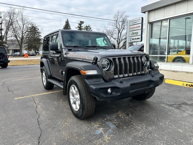 Used 2021 Jeep Wrangler ISLANDER with VIN 1C4GJXAG8MW745632 for sale in Winamac, IN