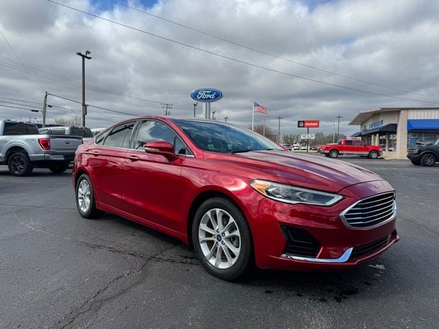 Used 2020 Ford Fusion Hybrid SEL with VIN 3FA6P0MU5LR134936 for sale in Winamac, IN