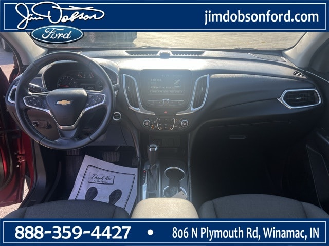 Used 2018 Chevrolet Equinox LT with VIN 2GNAXJEV3J6338096 for sale in Winamac, IN