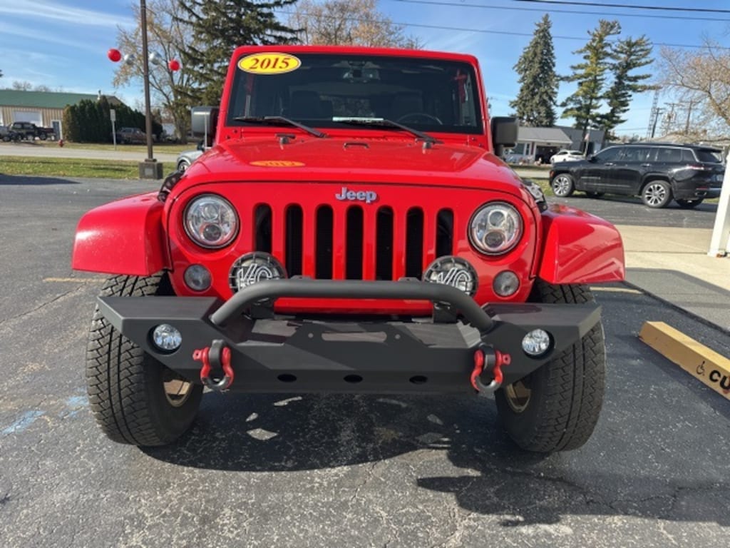 Used 2015 Jeep Wrangler Sahara SUV