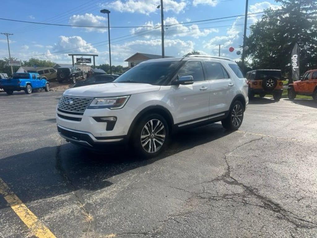 Used 2018 Ford Explorer Platinum SUV