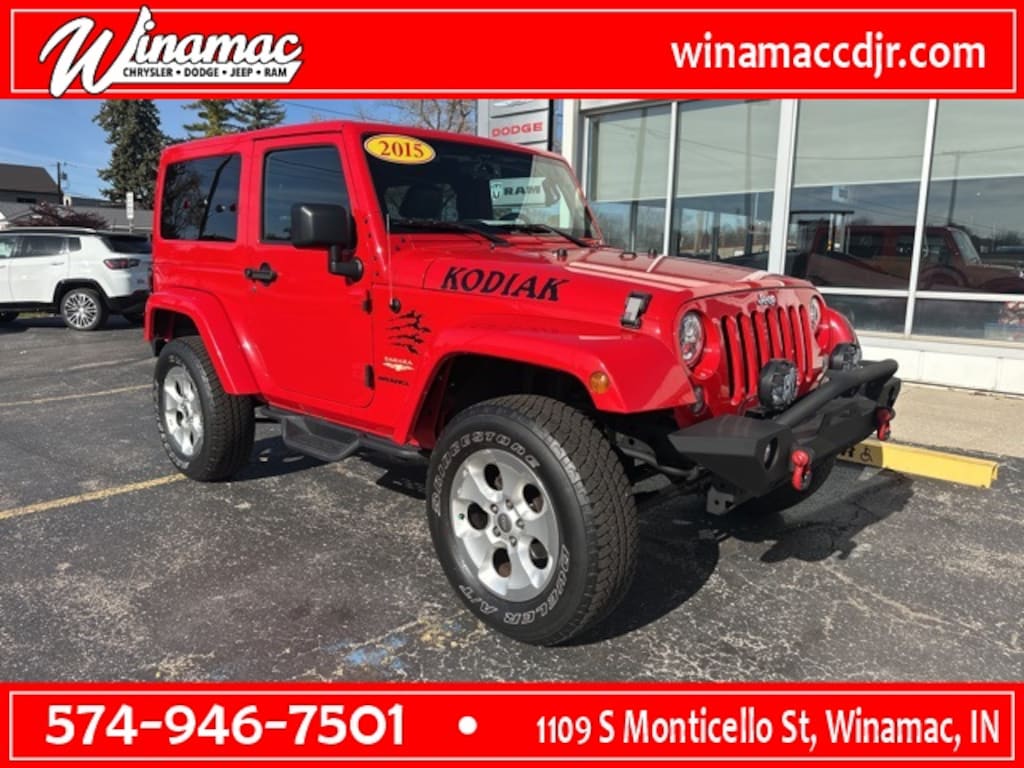 Used 2015 Jeep Wrangler Sahara SUV