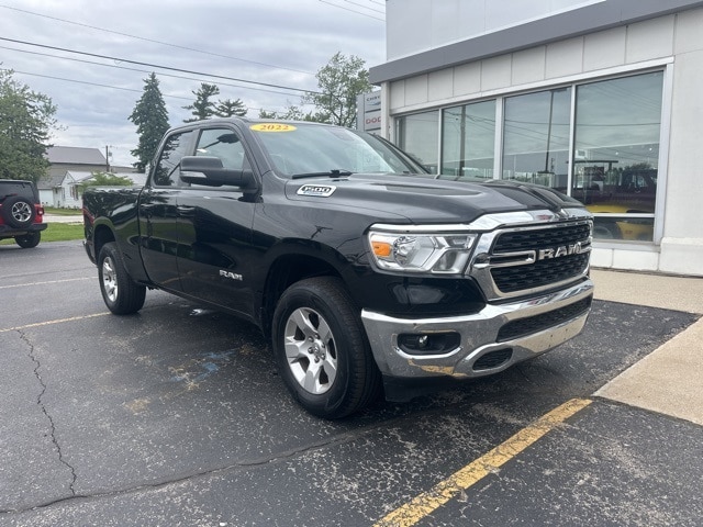Used 2022 RAM Ram 1500 Pickup Big Horn/Lone Star with VIN 1C6RRFBG8NN258343 for sale in Winamac, IN