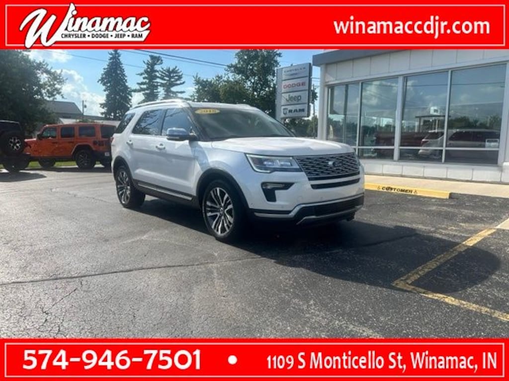 Used 2018 Ford Explorer Platinum SUV