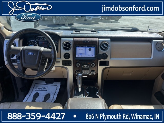 Used 2013 Ford F-150 Lariat with VIN 1FTFW1EF3DKG20217 for sale in Winamac, IN