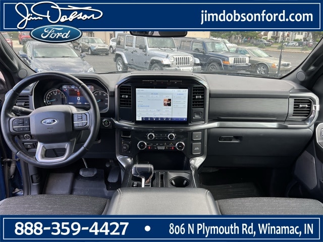 Used 2022 Ford F-150 XLT with VIN 1FTEW1EPXNKE07240 for sale in Winamac, IN