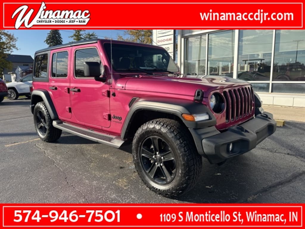 Used 2021 Jeep Wrangler Unlimited Sport SUV
