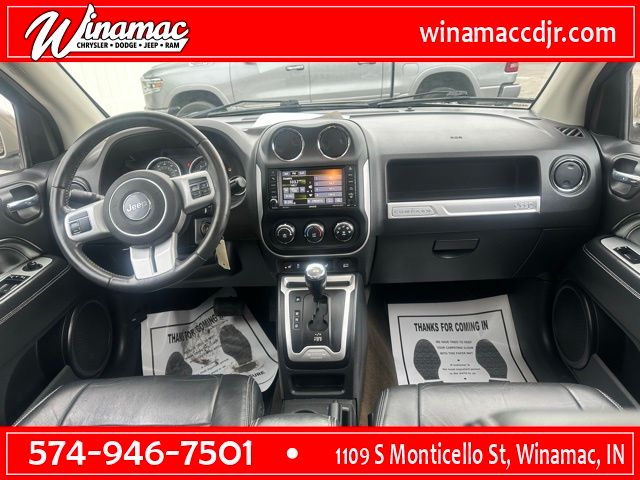 Used 2017 Jeep Compass High Altitude with VIN 1C4NJDEB4HD165087 for sale in Winamac, IN