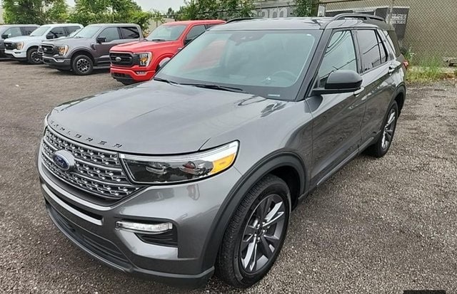 Used 2023 Ford Explorer XLT with VIN 1FMSK8DH3PGA79002 for sale in Winamac, IN