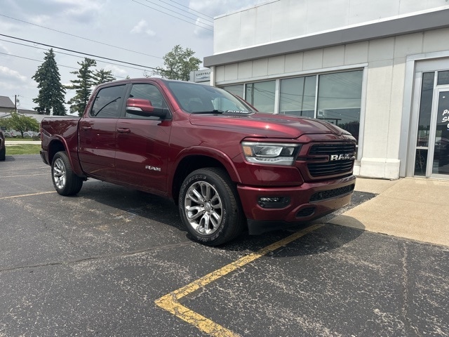 Used 2022 RAM Ram 1500 Pickup Laramie with VIN 1C6SRFJT9NN129382 for sale in Winamac, IN