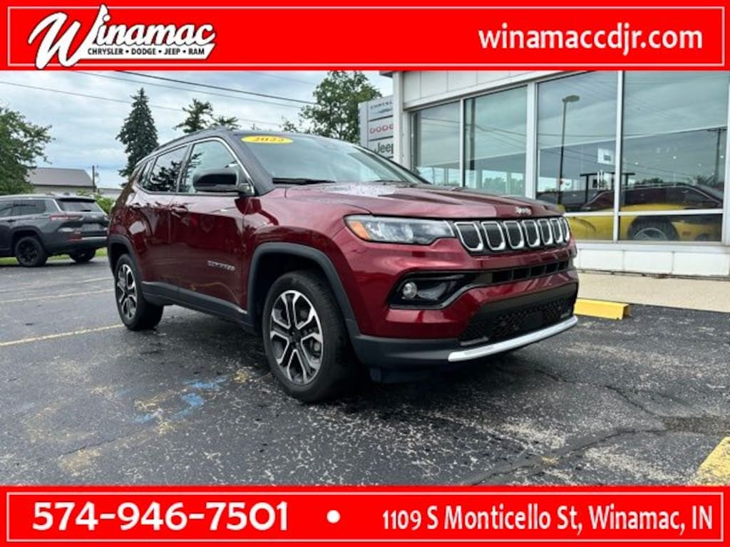 Used 2022 Jeep Compass Limited SUV