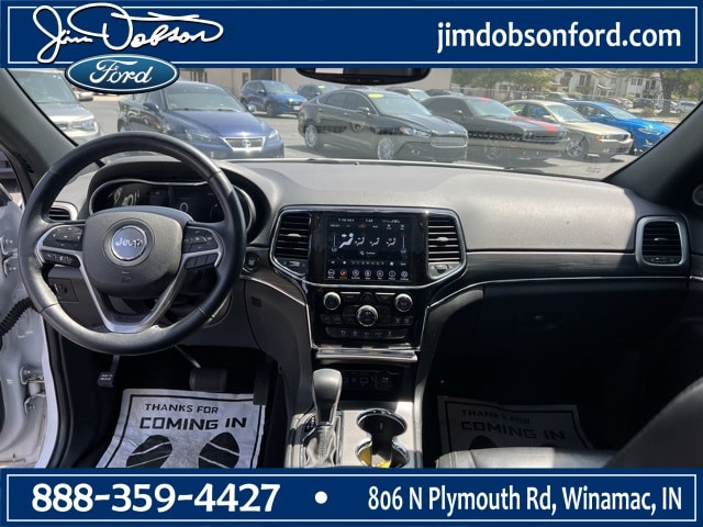 Used 2021 Jeep Grand Cherokee Limited with VIN 1C4RJFBG3MC857516 for sale in Winamac, IN