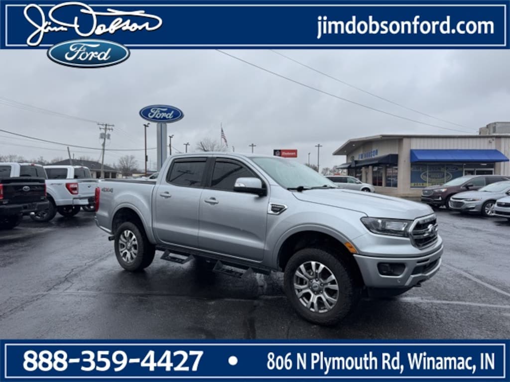 Used 2022 Ford Ranger Lariat Crew Cab Short Bed Truck