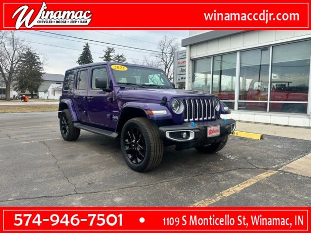 Used 2023 Jeep Wrangler 4xe Sahara 4xe SUV