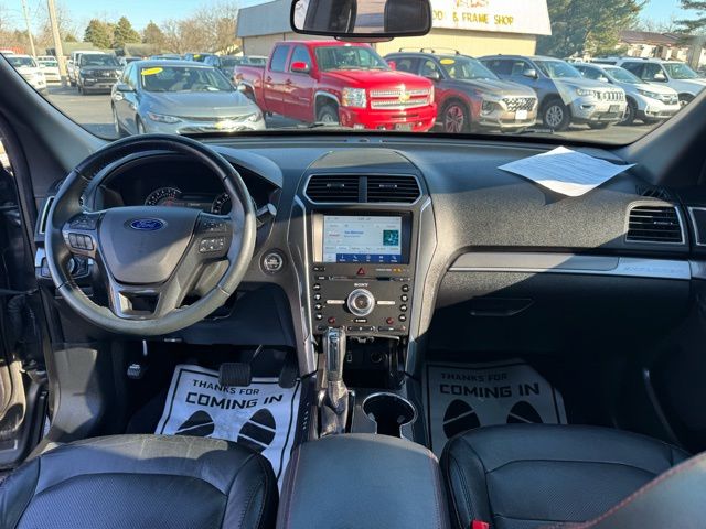 Used 2018 Ford Explorer Sport with VIN 1FM5K8GT1JGA03766 for sale in Winamac, IN