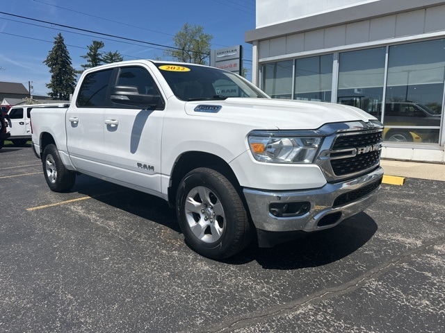 Used 2022 RAM Ram 1500 Pickup Big Horn/Lone Star with VIN 1C6RRFFG1NN288584 for sale in Winamac, IN