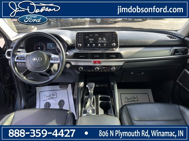 Used 2020 Kia Telluride LX with VIN 5XYP24HC4LG073126 for sale in Winamac, IN