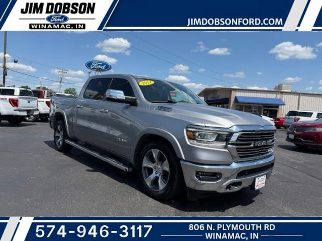 Used 2019 Ram 1500 Laramie Crew Cab Short Bed Truck