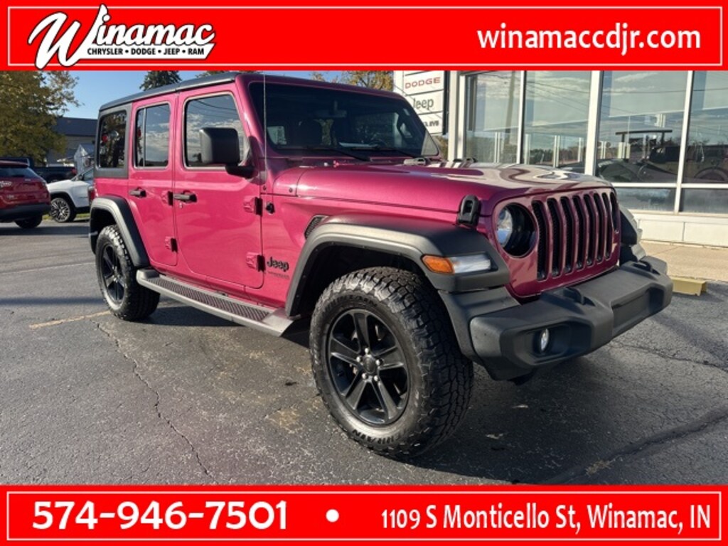 Used 2021 Jeep Wrangler Unlimited Sport SUV