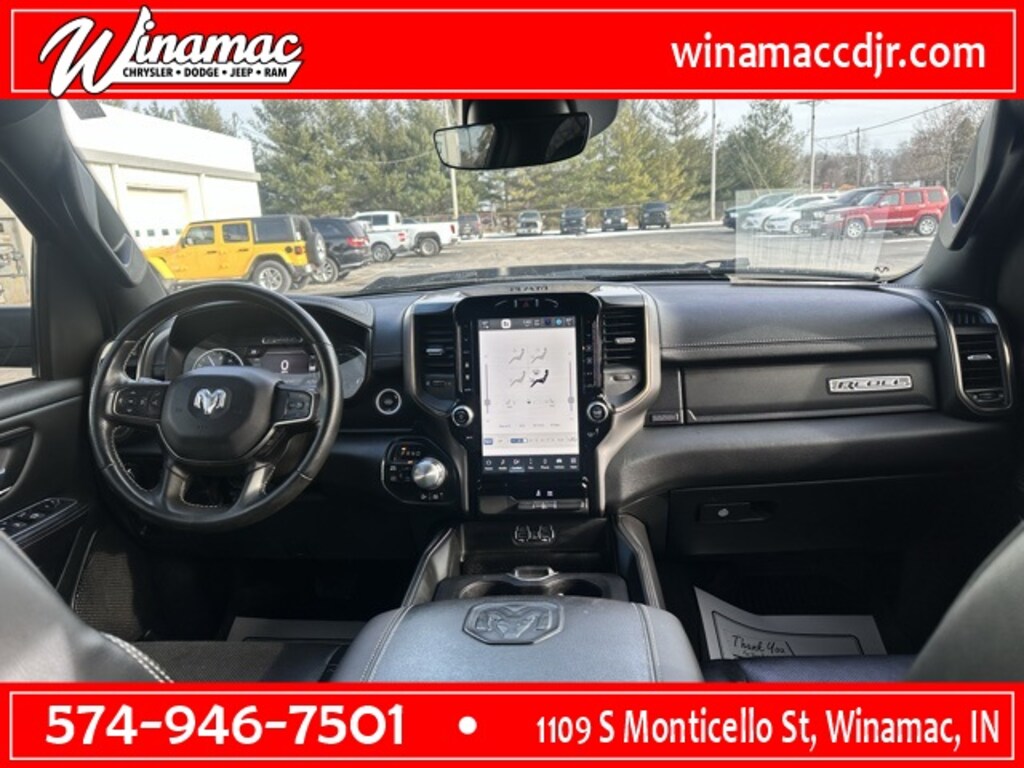 Used 2022 Ram 1500 Rebel Crew Cab Short Bed Truck