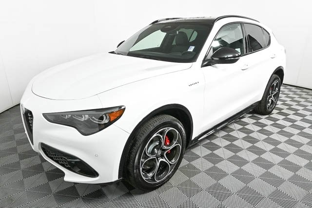 1/18 BBR Alfa Romeo Stelvio Quadrifoglio Gray Vesuvius Resin
