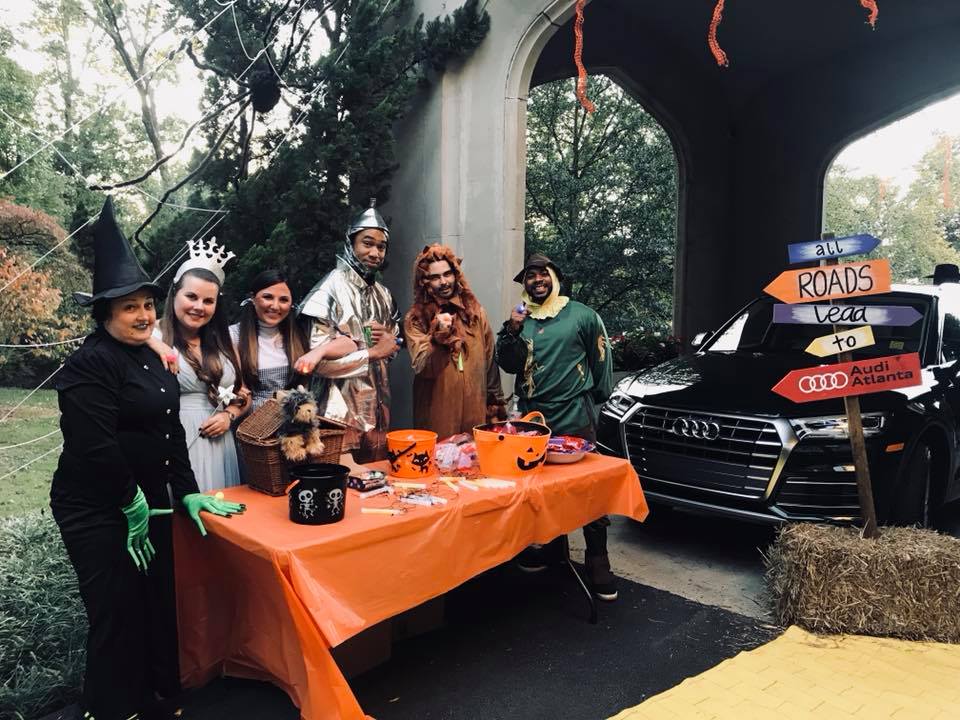 Halloween Night on Callanwolde Mountain Audi Atlanta