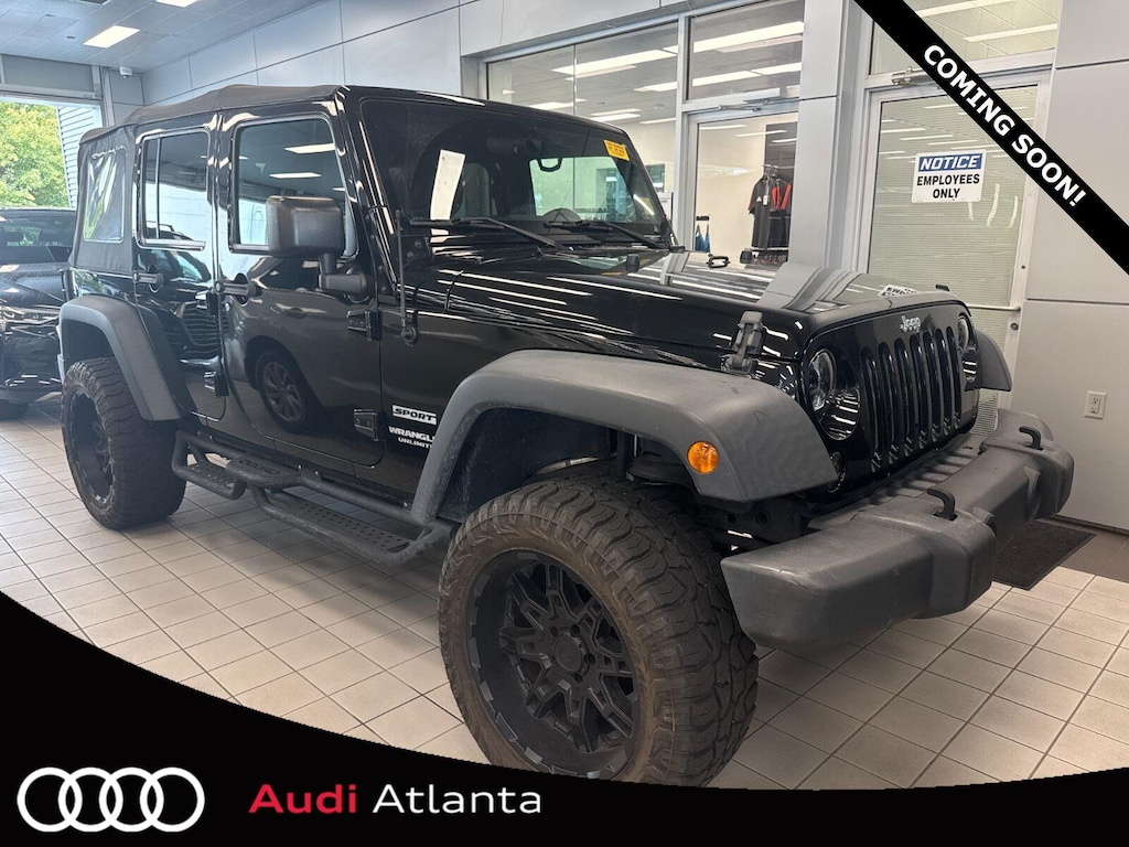 Used 2017 Jeep Wrangler Unlimited Sport SUV