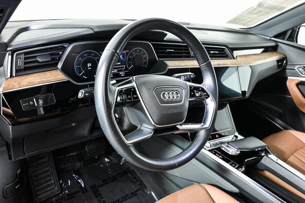 Used 2019 Audi e-tron Premium Plus with VIN WA1LAAGE2KB011245 for sale in Atlanta, GA