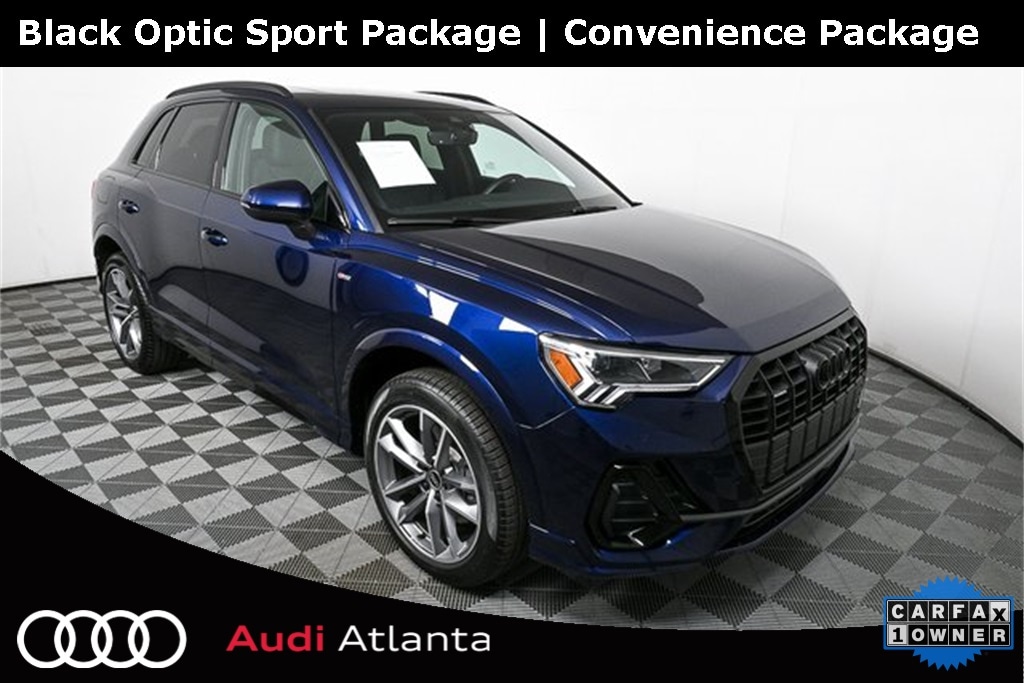 Certified 2025 Audi Q3 Premium S Line Quattro SUV