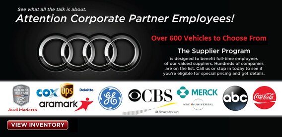 Audi Supplier Pricing Program Atlanta Audi Marietta