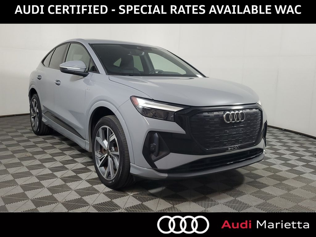 Certified 2023 Audi Q4 Sportback e-tron Premium quattro SUV