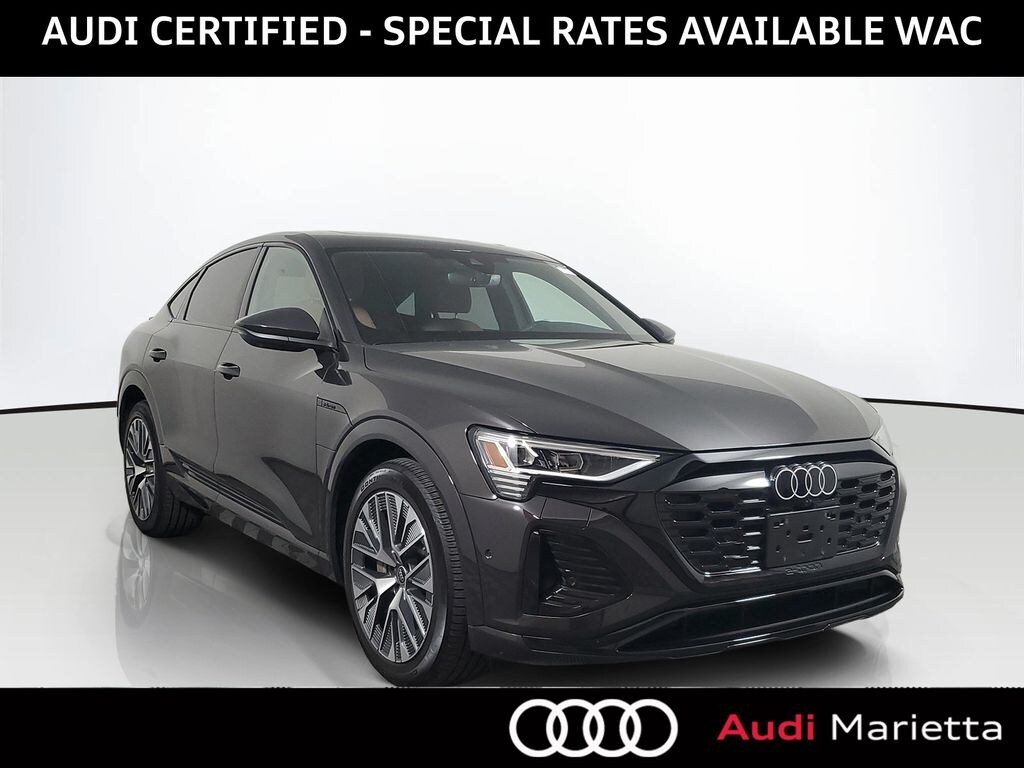 Certified 2024 Audi Q8 Sportback e-tron Premium Plus S line quattro SUV