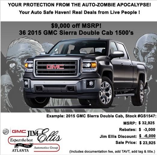 Jim Ellis Buick Gmc Atlanta Jim Ellis Buick Gmc Atlanta Has Zombie