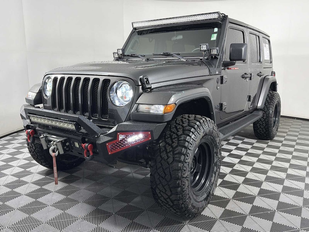 Used 2021 Jeep Wrangler Unlimited Sahara 4x4