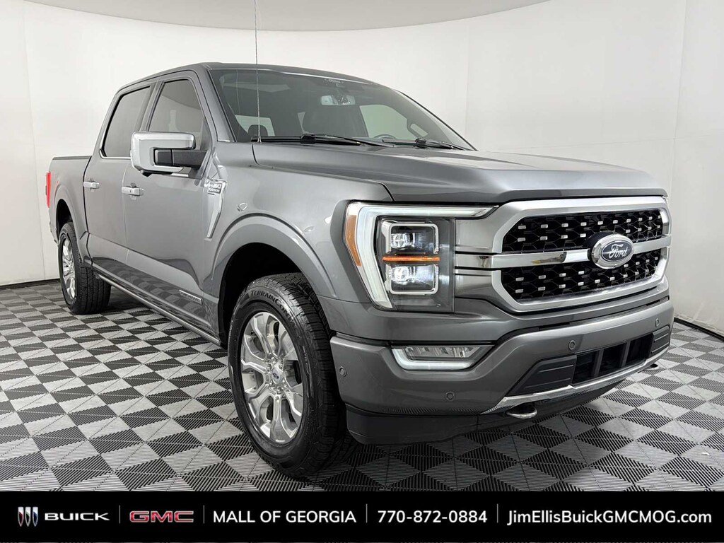 Used 2021 Ford F-150 Platinum 4WD Supercrew 5.5 Box 4WD SuperCrew 5.5 Box