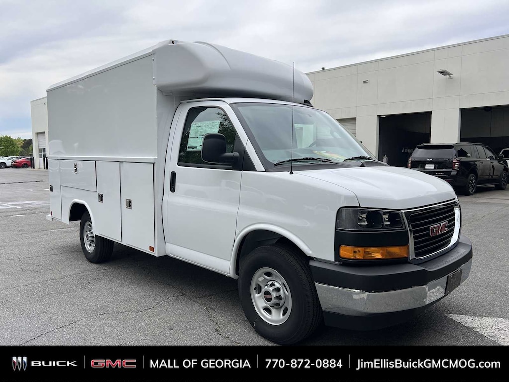 New 2025 GMC Savana Cutaway Work Van Truck