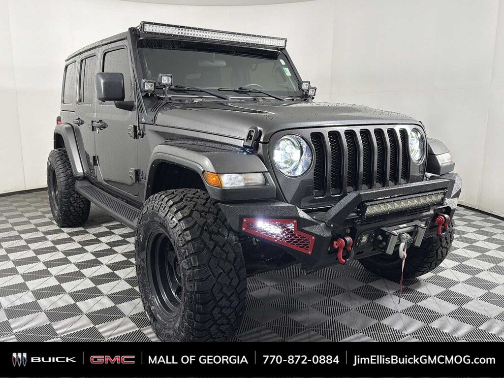Used 2021 Jeep Wrangler Unlimited Sahara 4x4