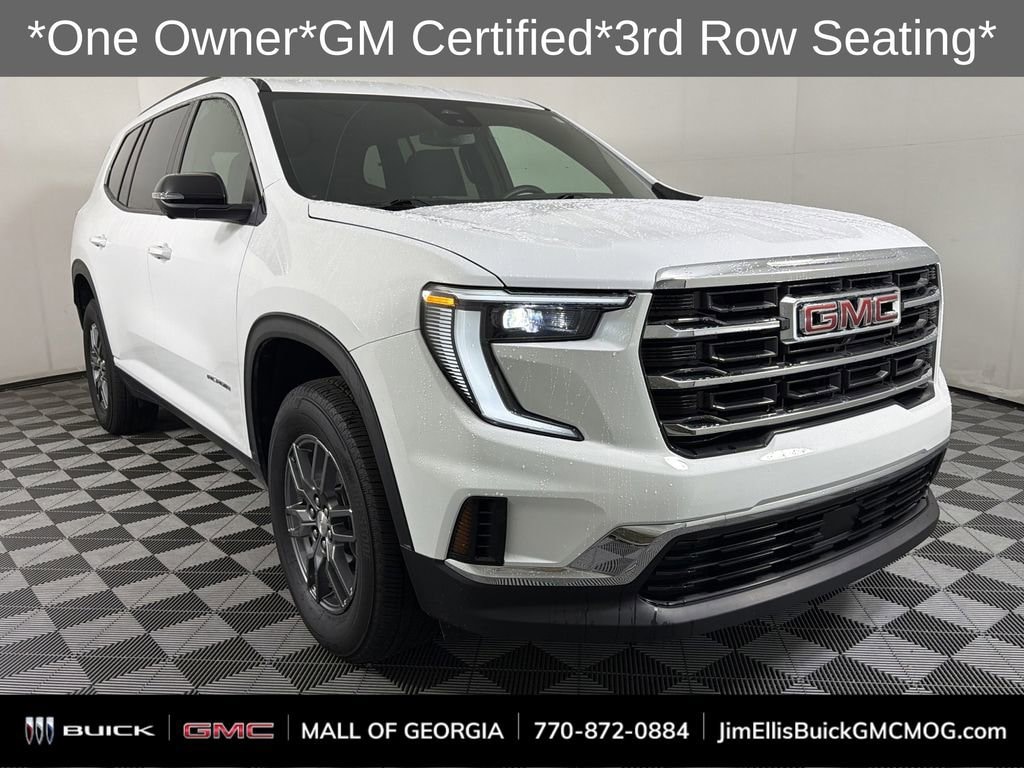 Certified 2025 GMC Acadia Elevation SUV
