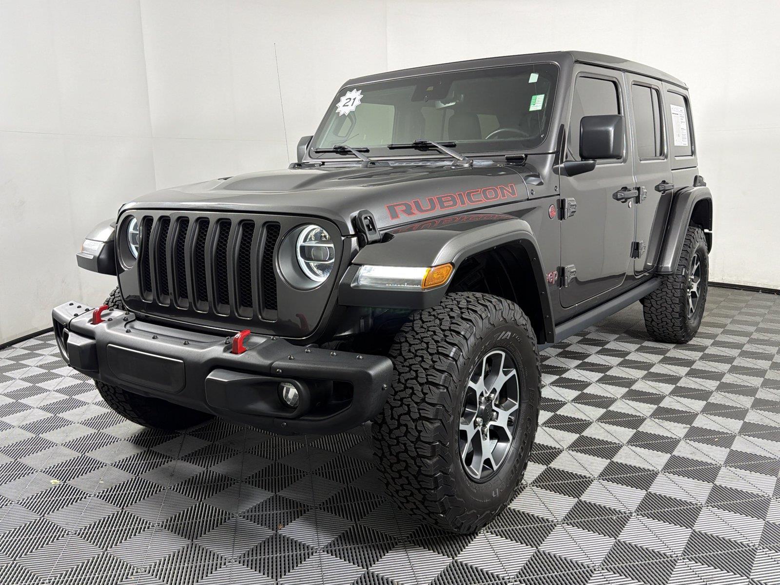 Certified 2021 Jeep Wrangler Unlimited Rubicon SUV