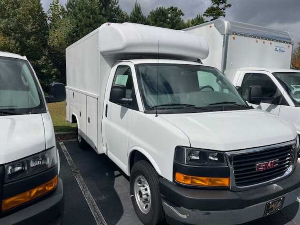 New 2025 GMC Savana Cutaway Work Van Truck