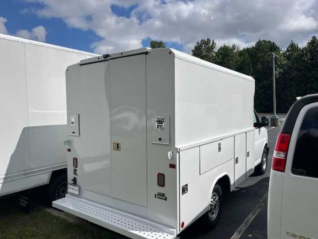New 2025 GMC Savana Cutaway Work Van Truck