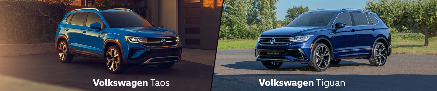 VW Taos vs VW Tiguan