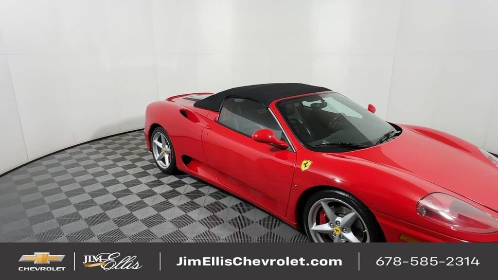 Used 2001 Ferrari 360 Modena Spider