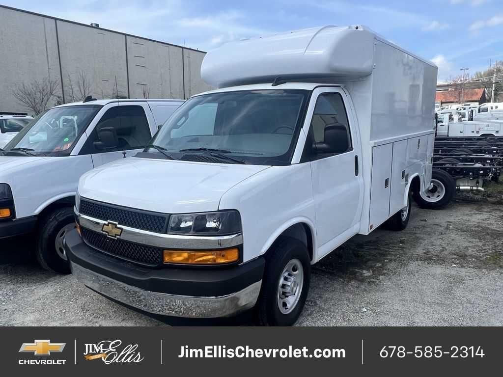 New 2025 Chevrolet Express Cutaway Work Van Truck
