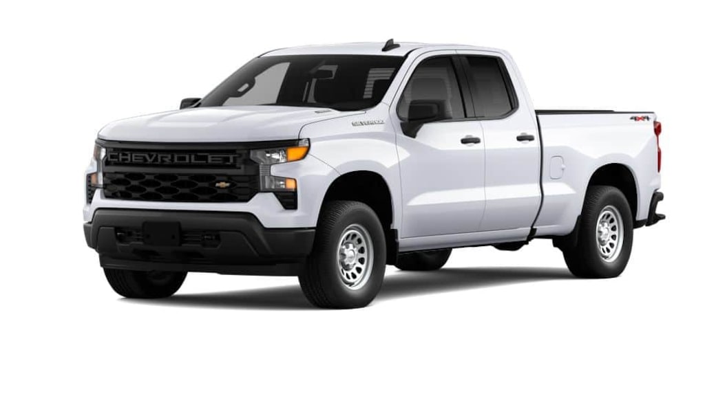 New 2026 Chevrolet Silverado 1500 Work Truck Truck Double Cab