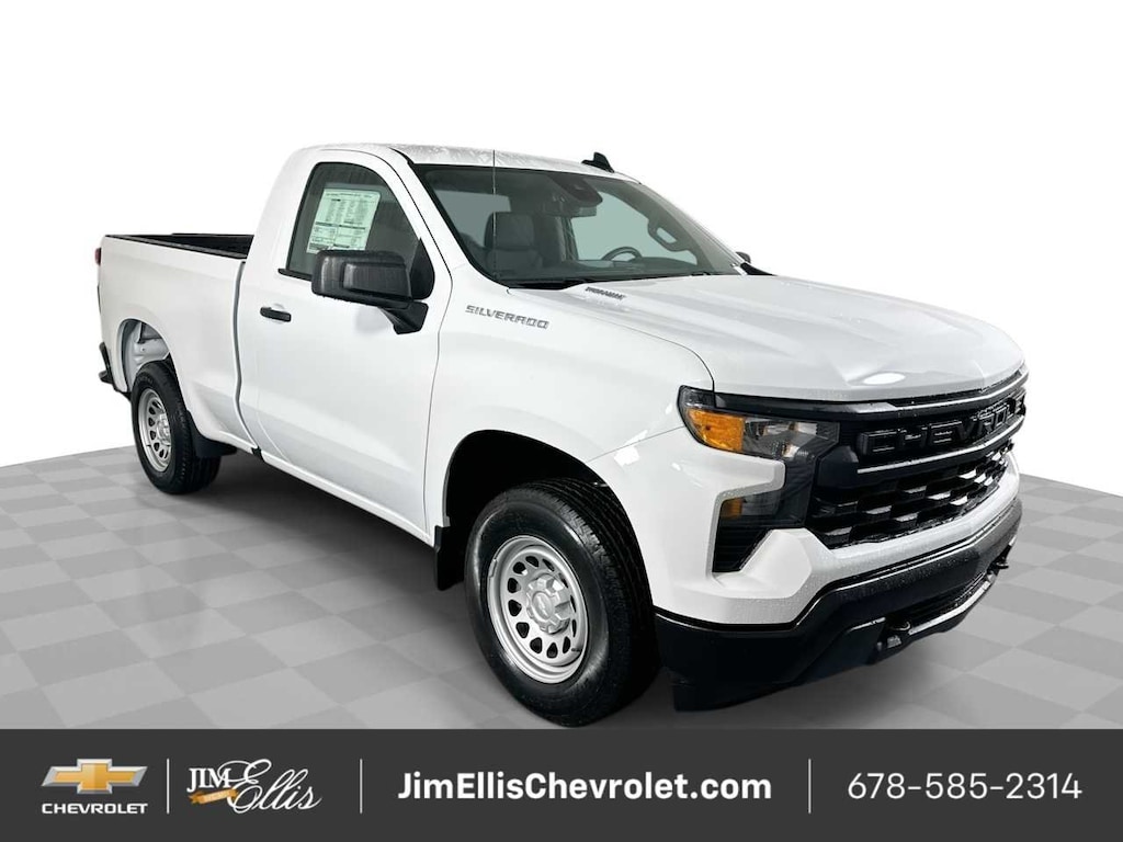 New 2026 Chevrolet Silverado 1500 Work Truck Truck Regular Cab