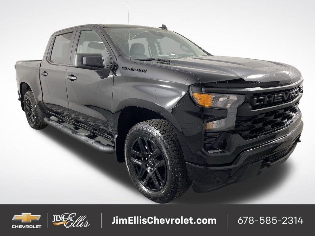 New 2025 Chevrolet Silverado 1500 Custom Truck Crew Cab